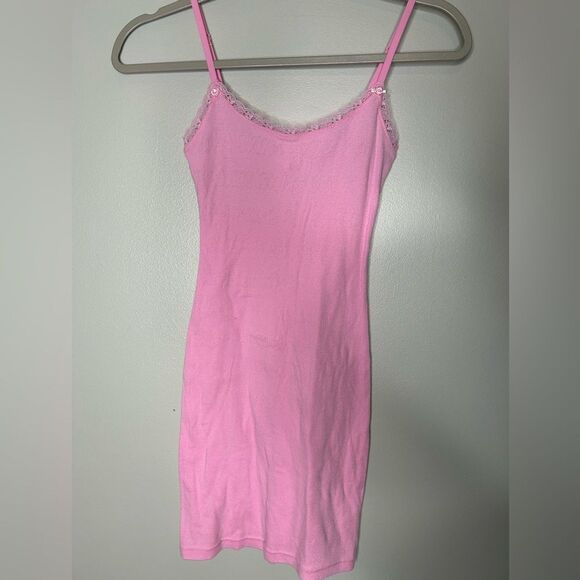 Skims Pointelle Mini Slip Dress - Picture 4 of 6